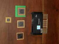 Diversos processadores CPU Intel antigos vintage bom estado
