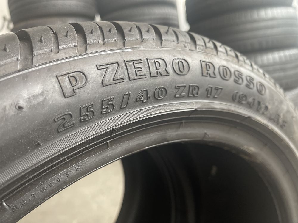 Pneus 255-40r17 Pirelli como novos