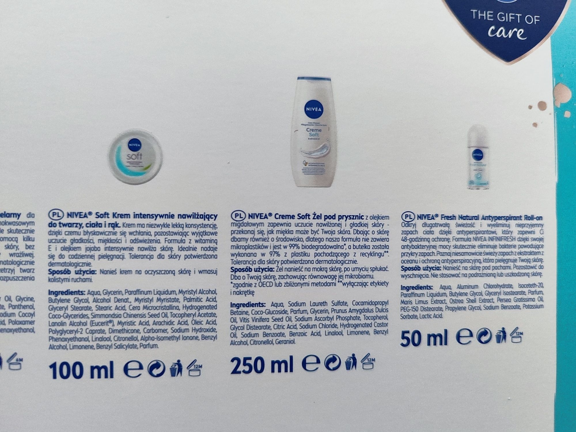 Zestaw kosmetyków Nivea