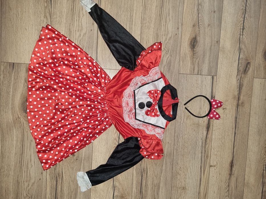 Stroj myszki Minnie r 116/122