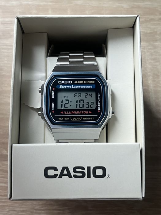 Nowy zegarek Casio A168