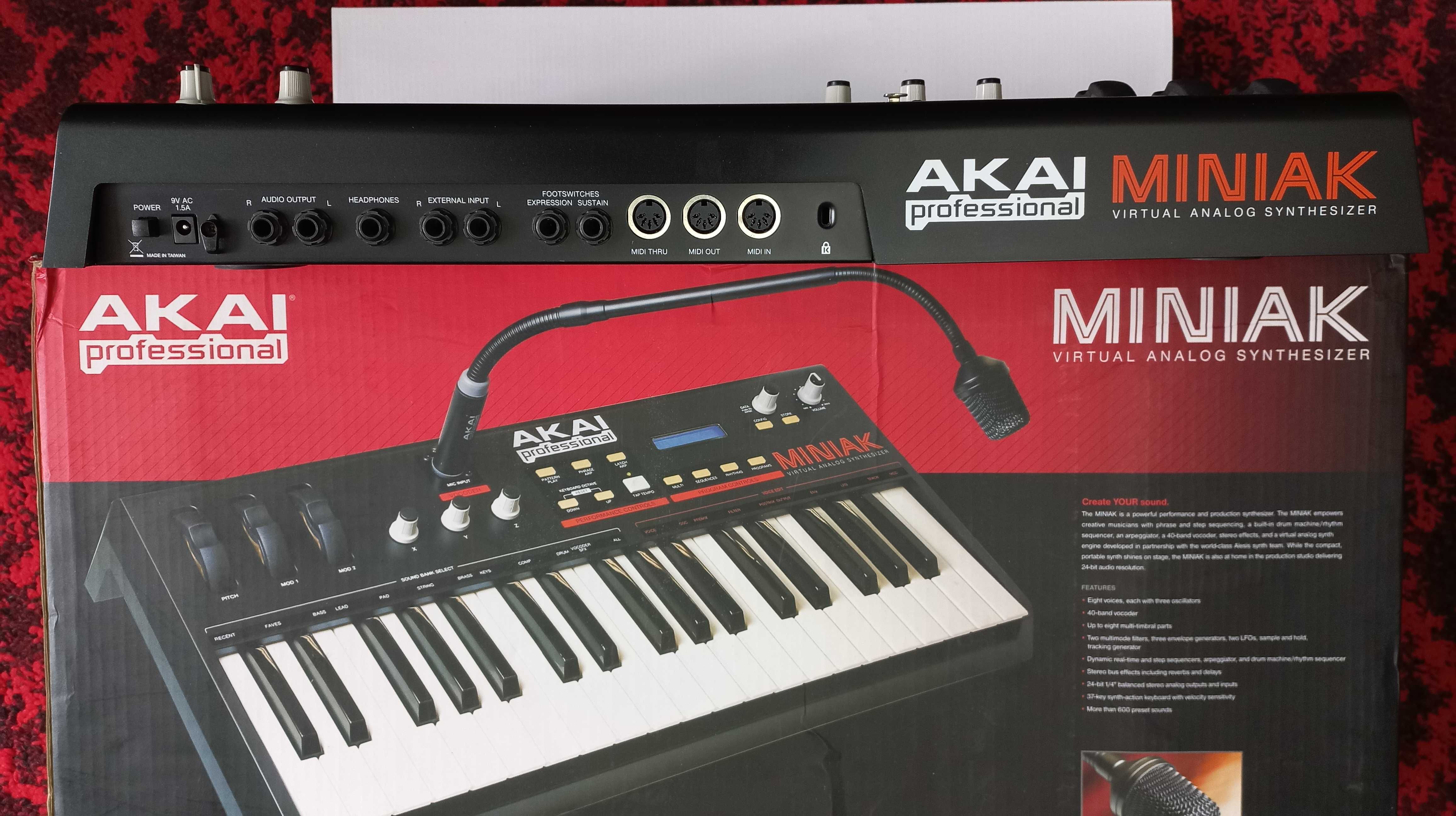 Синтезатор Akai Miniak Professional (Virtual Analog Synthesizer)