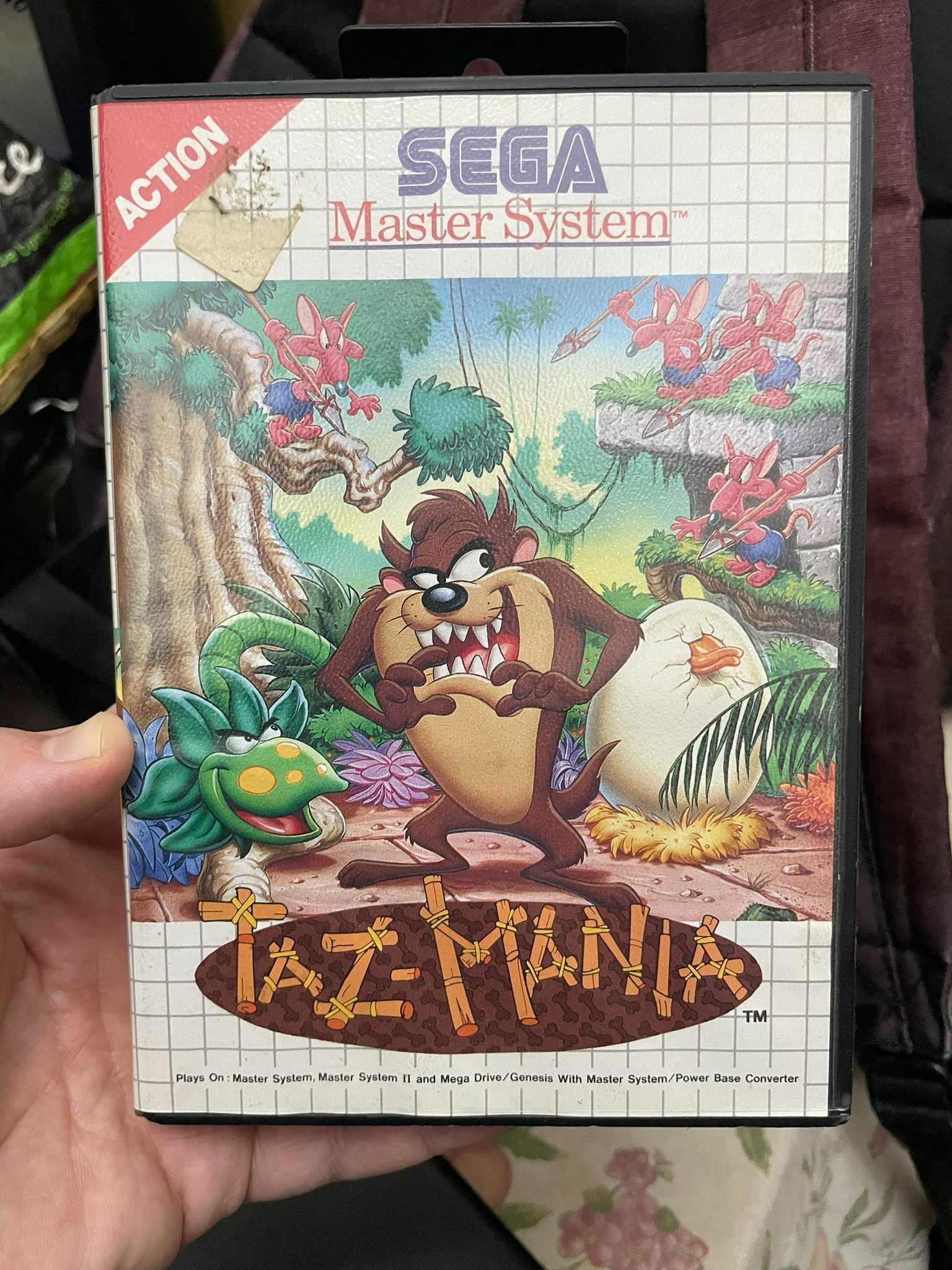 Jogo Sega Master System Taz-Mania