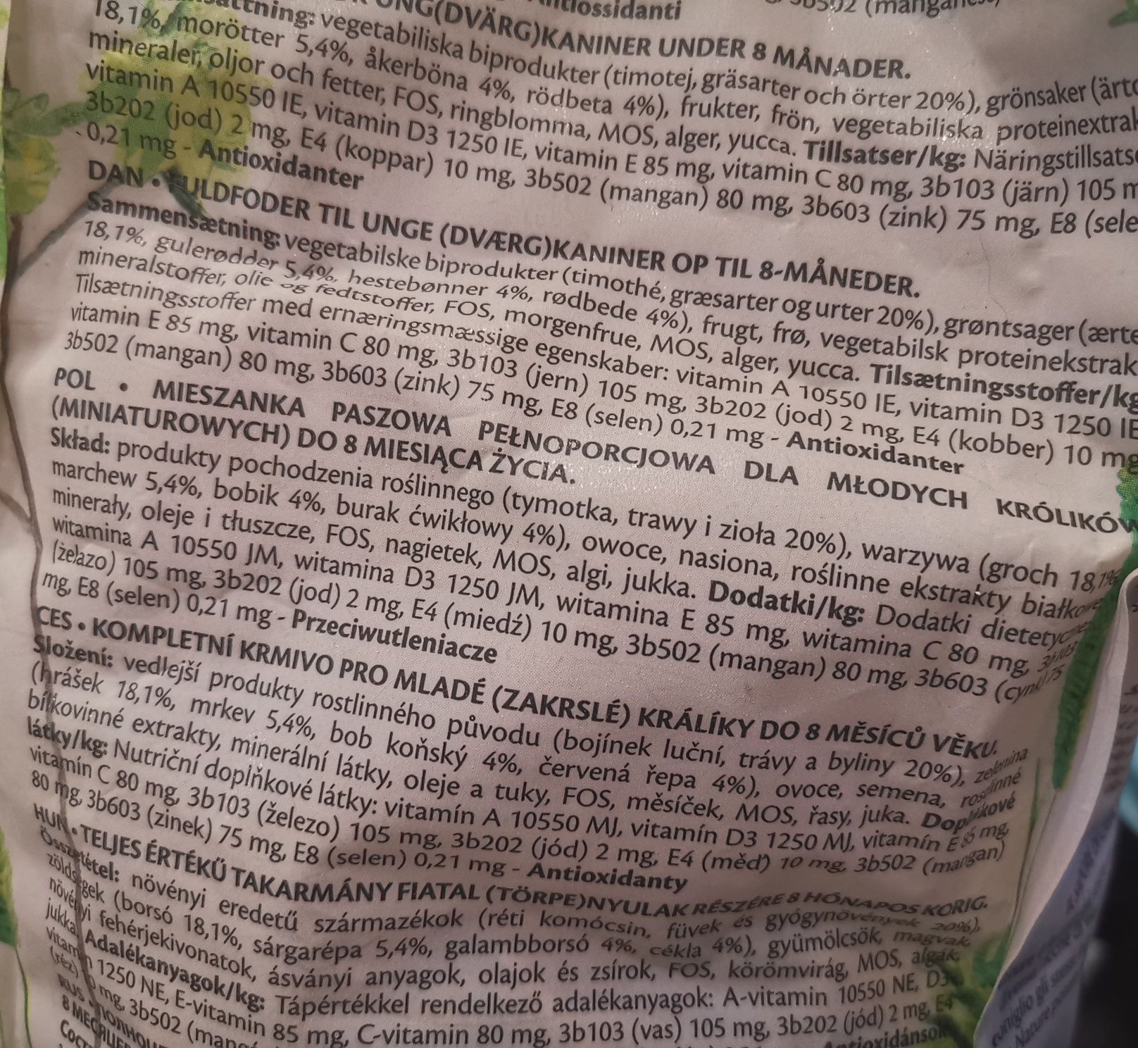 Karma Cuni junior versele laga 2,3kg
Karma cuni junior versele laga 2,