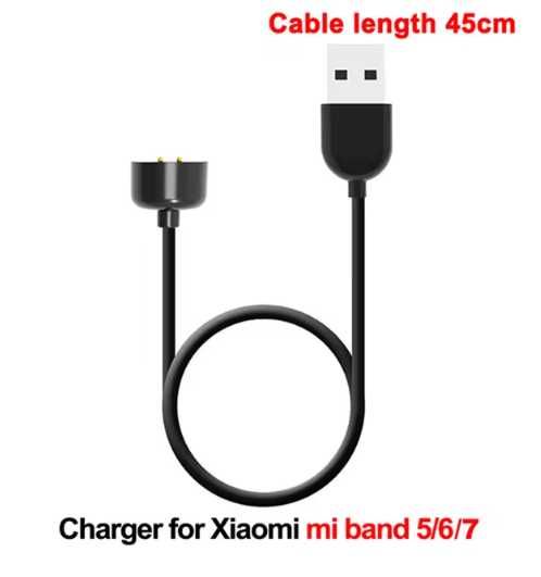 Фітнес-браслет Xiaomi Mi Smart Band 4 5 6 7 8 pro ремінець кабель шнур