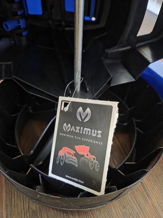 Zabawka Spychacz Wader 68 cm / Jak Nowy