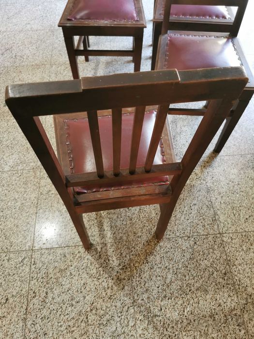 Mesa e cadeiras vintage