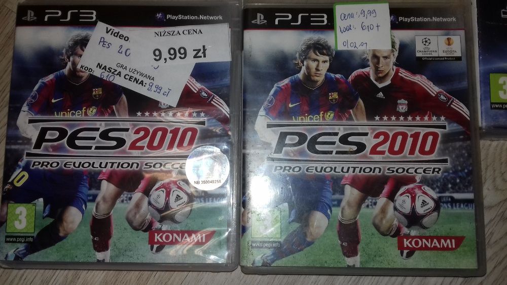PES 2010 PS3, pro evolution soccer ps3, Sklep tychy, WYMIANA