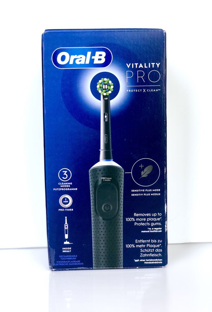 Електрична Зубна щітка ORAL-B Vitality Pro Protect X Clean Чорна