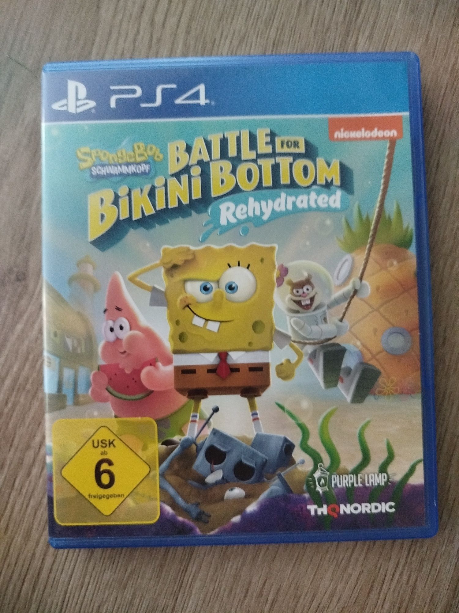 PS4 PS5 SpongeBob gra dzieci