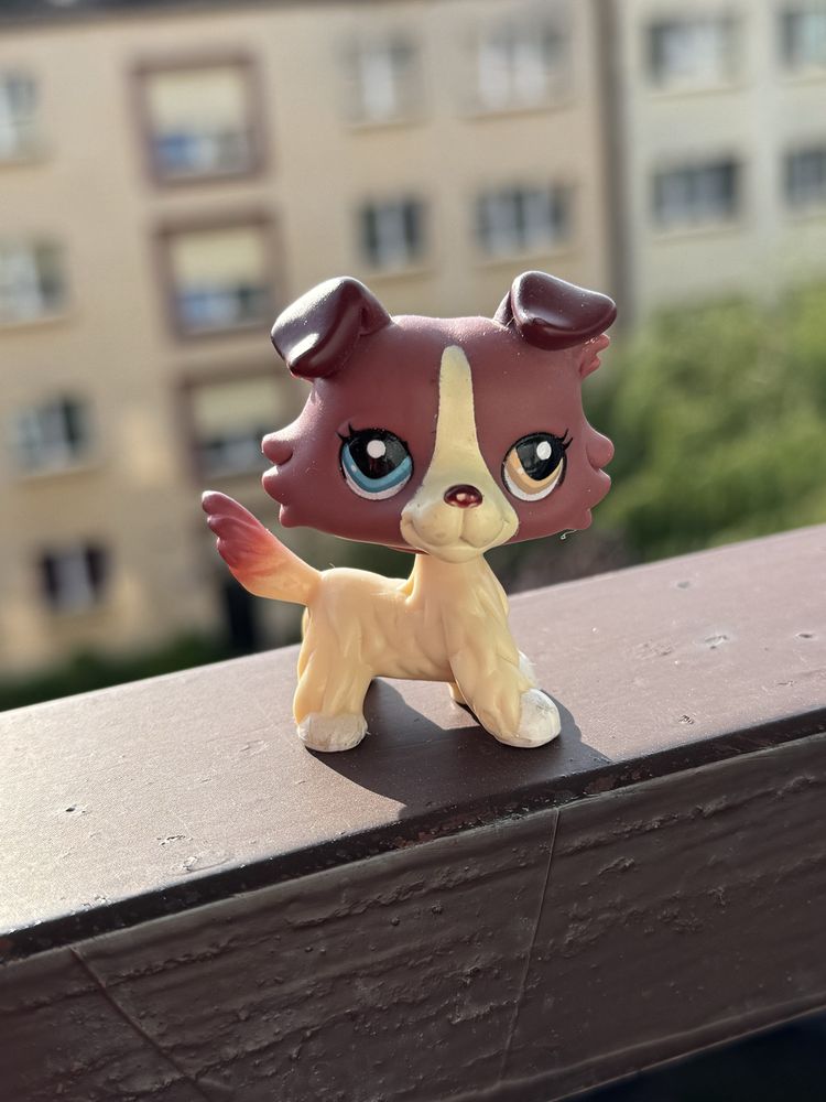 Lps littlest pet shop collie nintendo #1262