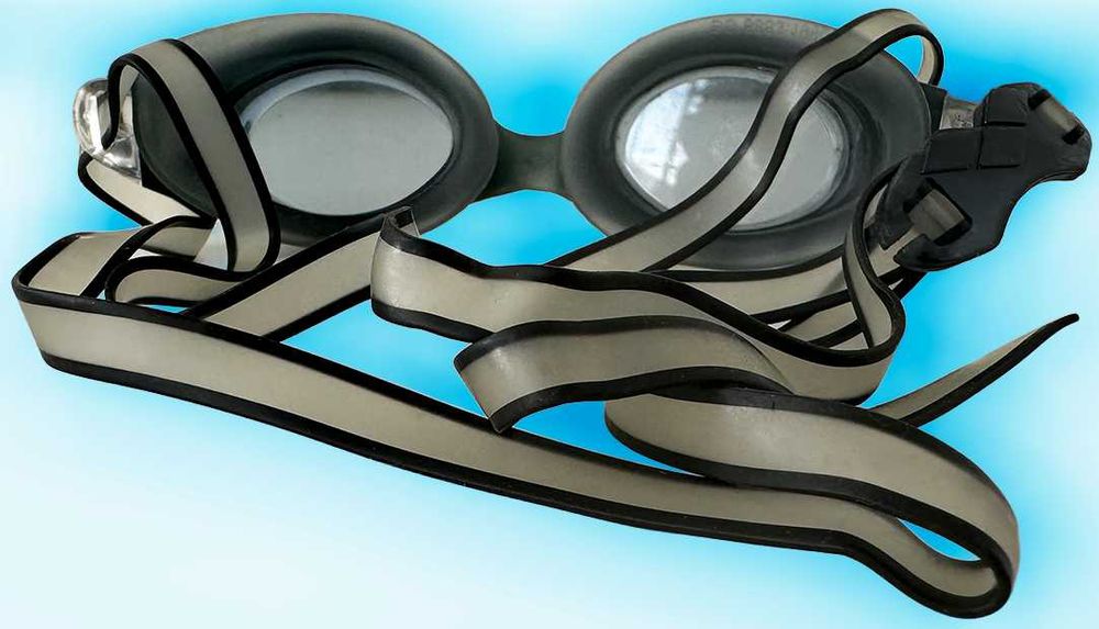 Óculos de Natação Arena Venture II Training, Cinza,  Novos