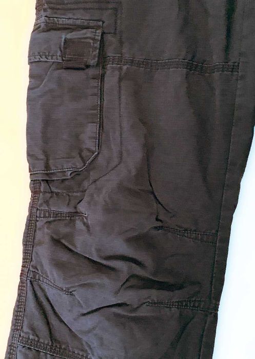 Calças de Adulto Preto Acinzentado, como Novas