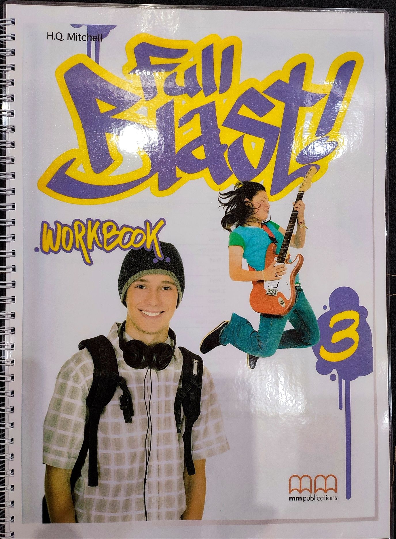 Full Blast 1,2,3,4,5, 6 (workbook, student's book). Teacher book.