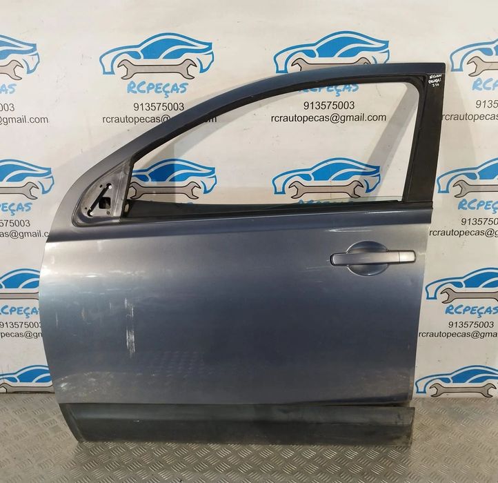 PORTA PORTAS FRENTE FRONTAL ESQUERDA NISSAN QASHQAI I 1 MK1 J10 H0101JD0MD QASHQAI +2 FECHO ELEVADOR MOTOR PUXADOR VIDRO RETROVISOR RETROVISORES