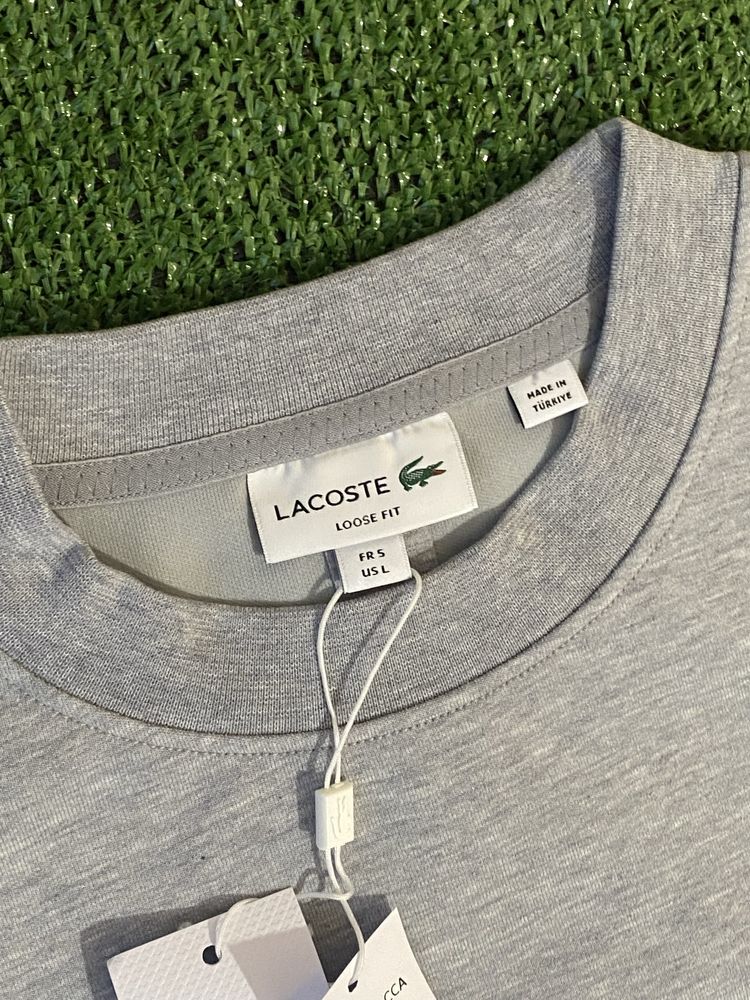Lacoste Reflective Print Sweatshirt
