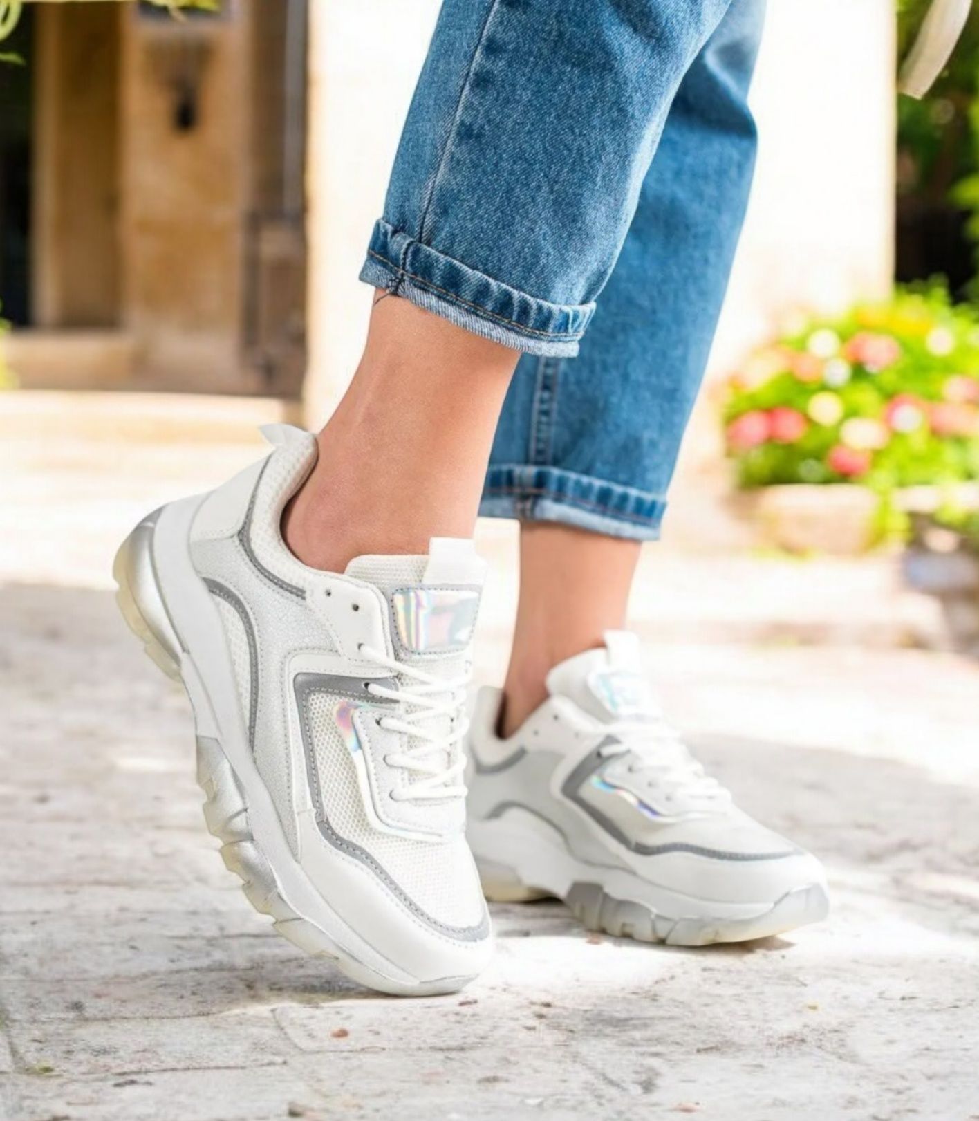 Ostatnie 40 i 41! TOTALNA WYPRZEDAŻ! Trampki Sneakersy Sportowe