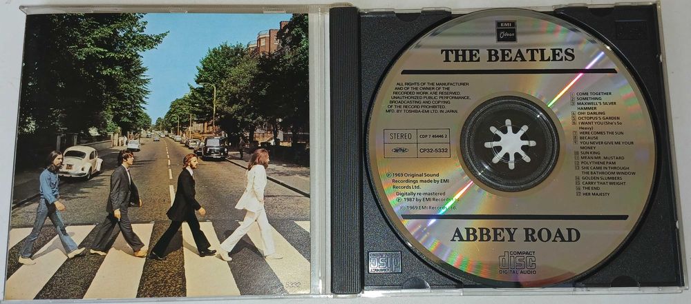The Beatles ABBEY ROAD  EMI  Odeon Japan