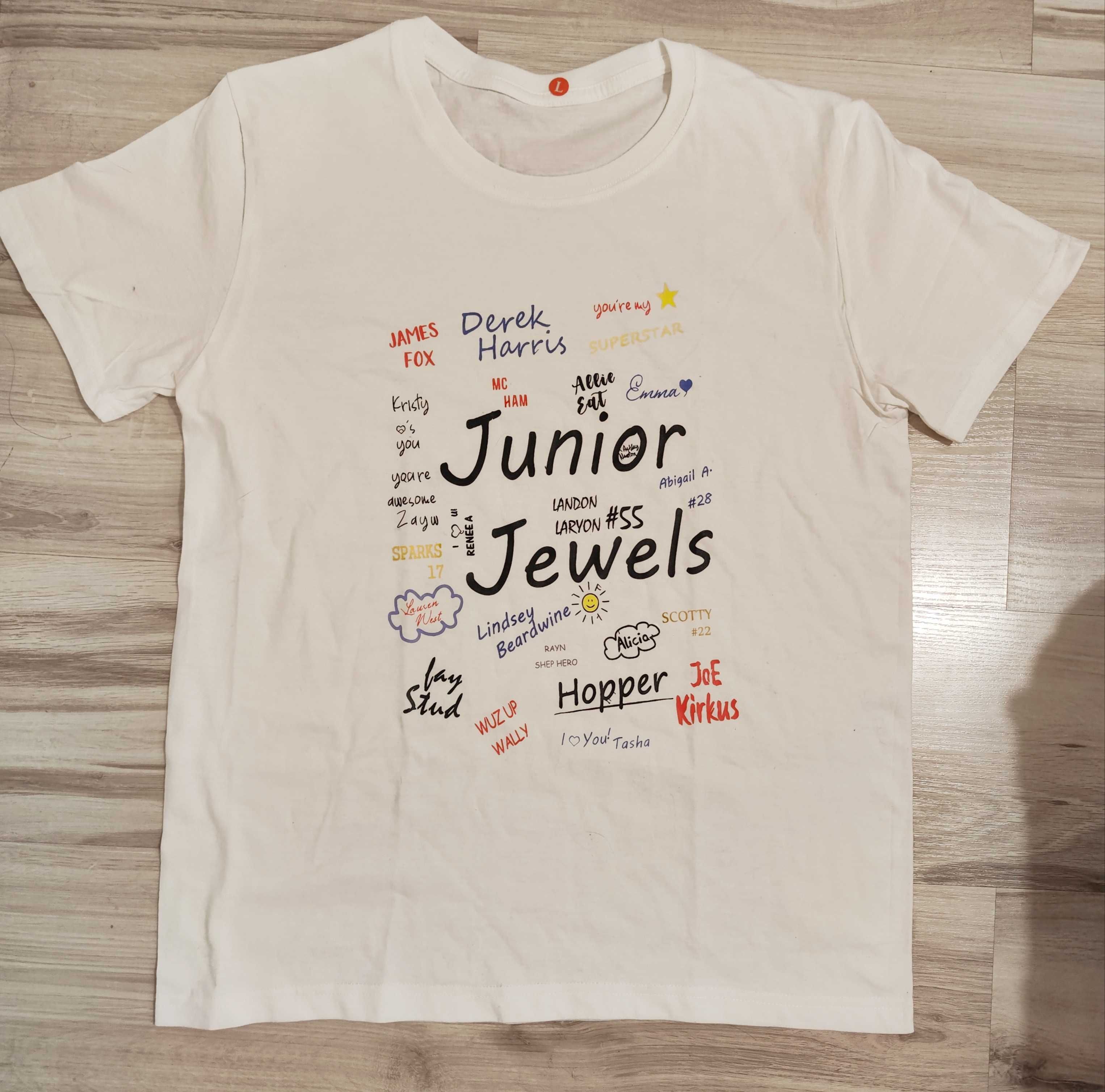 Koszulka bawełniana Taylor swift Fearless junior jewels