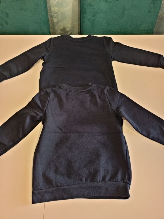 Sweterki unisex 110/116 2szt