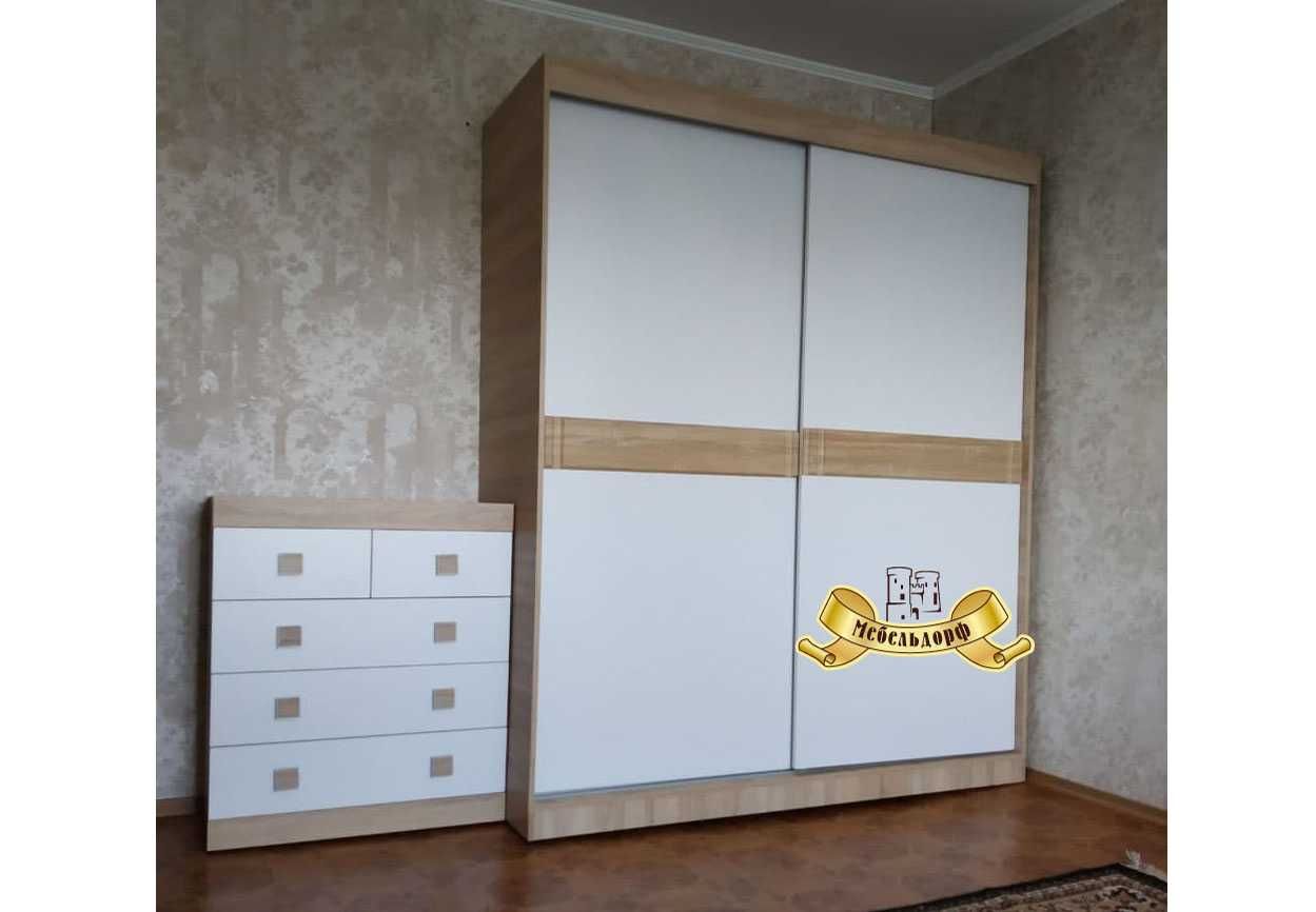 Шкаф-купе Соната в трех цветах на выбор в Днепре со склада Акция