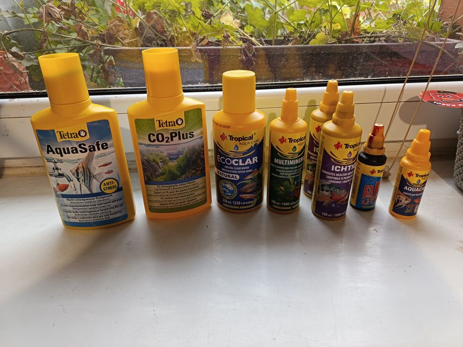 Produkty do akwarium