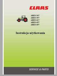 Instrukcja obsługi Claas Ares 547, 557, 617, 657, 697 PL