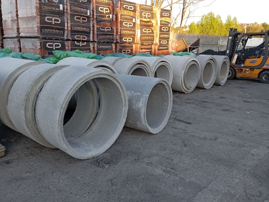 Kręgi betonowe różne rozmiary.