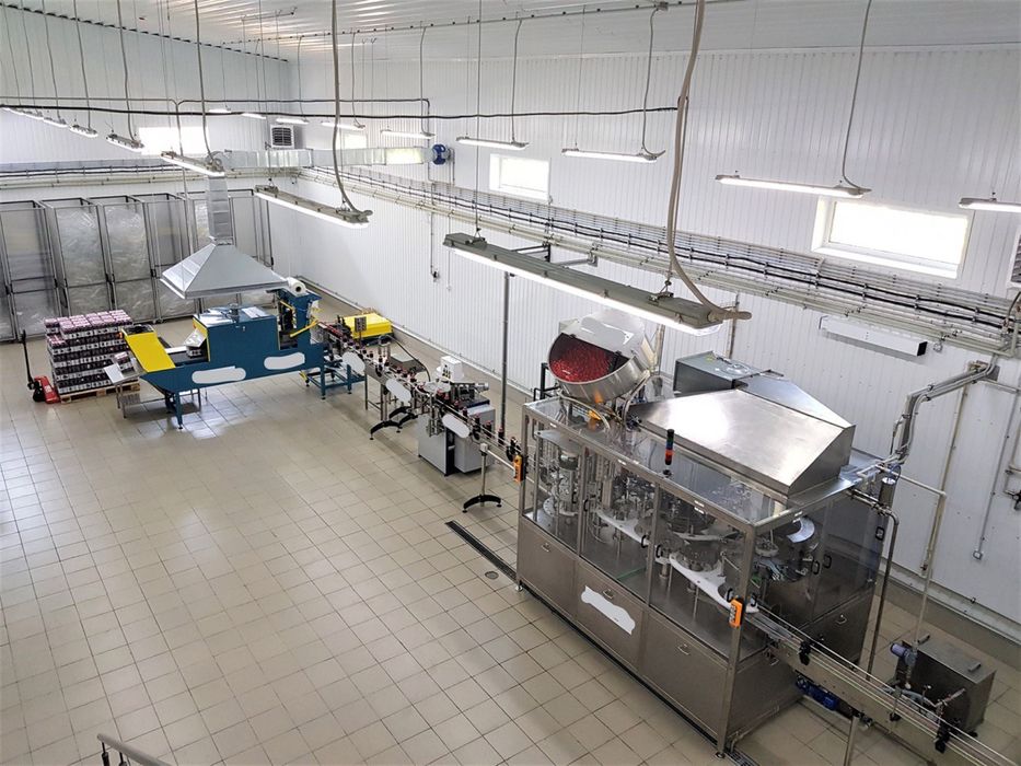 Лінія розливу триблок