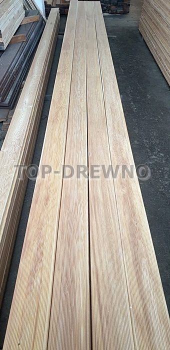 DESKA TARASOWA BEZSĘCZNA podłogowa, modrzew syberyjski 27x145 - 3 m A