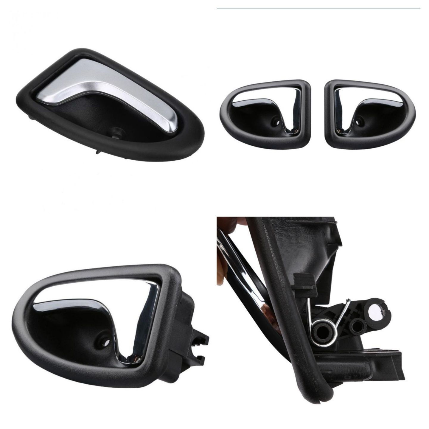 Puxadores Pega Manipulo Portas Interior Renault Clio Megane Scenic