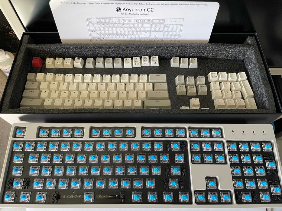 Keychron C2  Mac / PC  -  Klawiatura USB