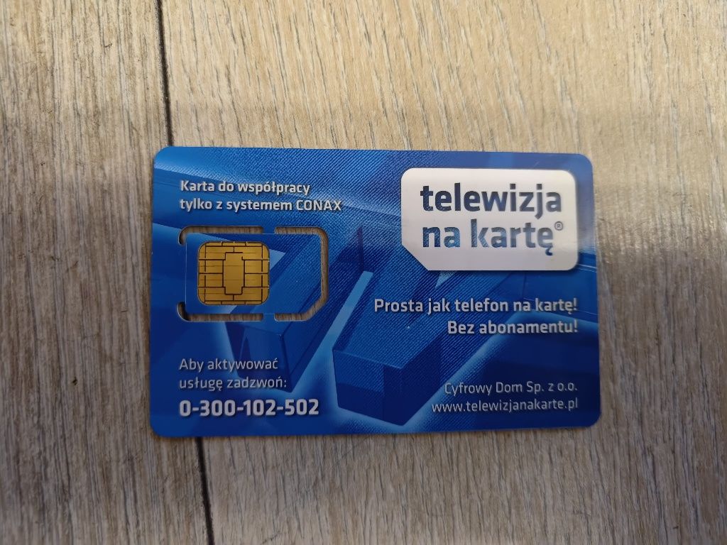 tuner satelitarny Opticum X10. Telewizja na karte