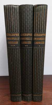 Geographie Universelle Larousse Completa 3 volumes
