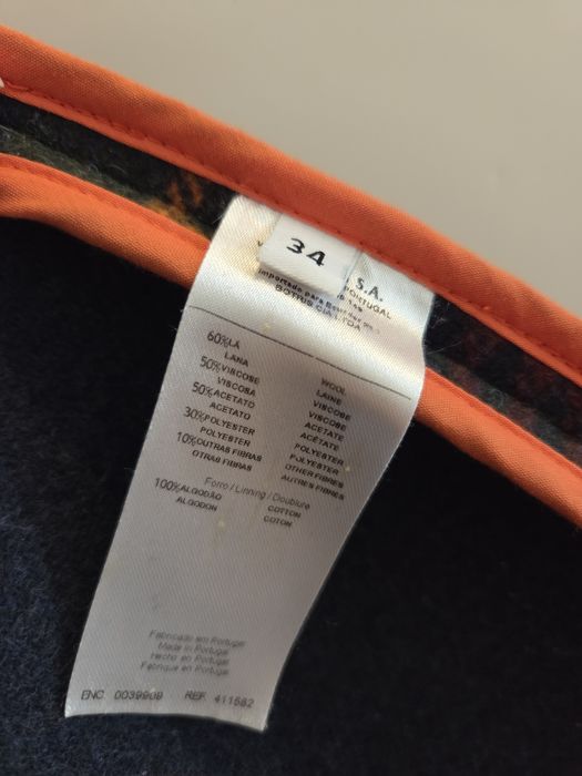 Casaco 3/4, 60% Lã. Excelente preço!