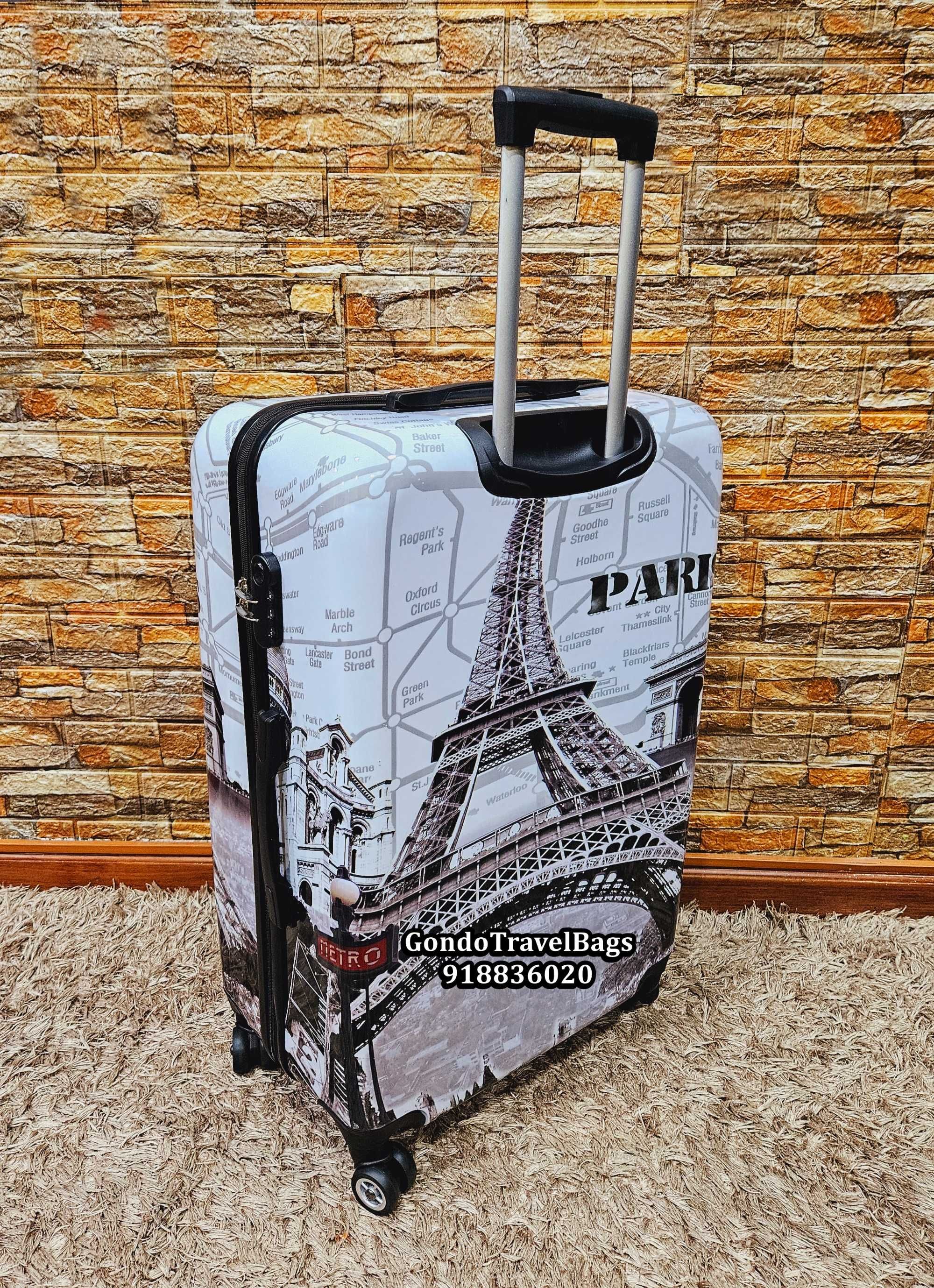 MALA PORÃO MÉDIA 23Kg - NOVAS - Policarbonato - Com Trolley Viagem