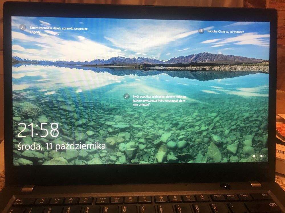 Laptop Lenovo ThinkPad T490s 8 ram 256 GB ssd