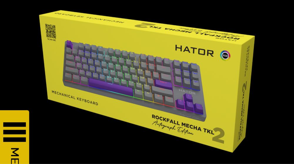 Механічна Клавіатура Hator Rockfall Mecha Tkl 2 Autogtaph Edition