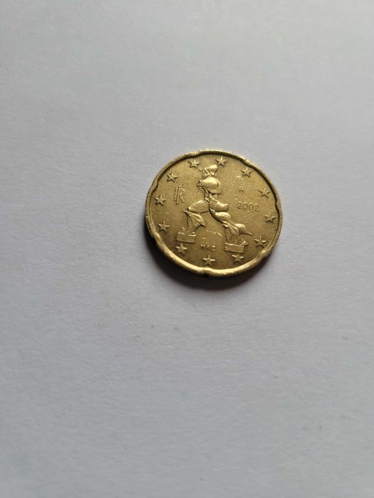20 euro cent 2002 r. Włochy