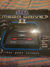 Sega mega drive com caixa e manuais