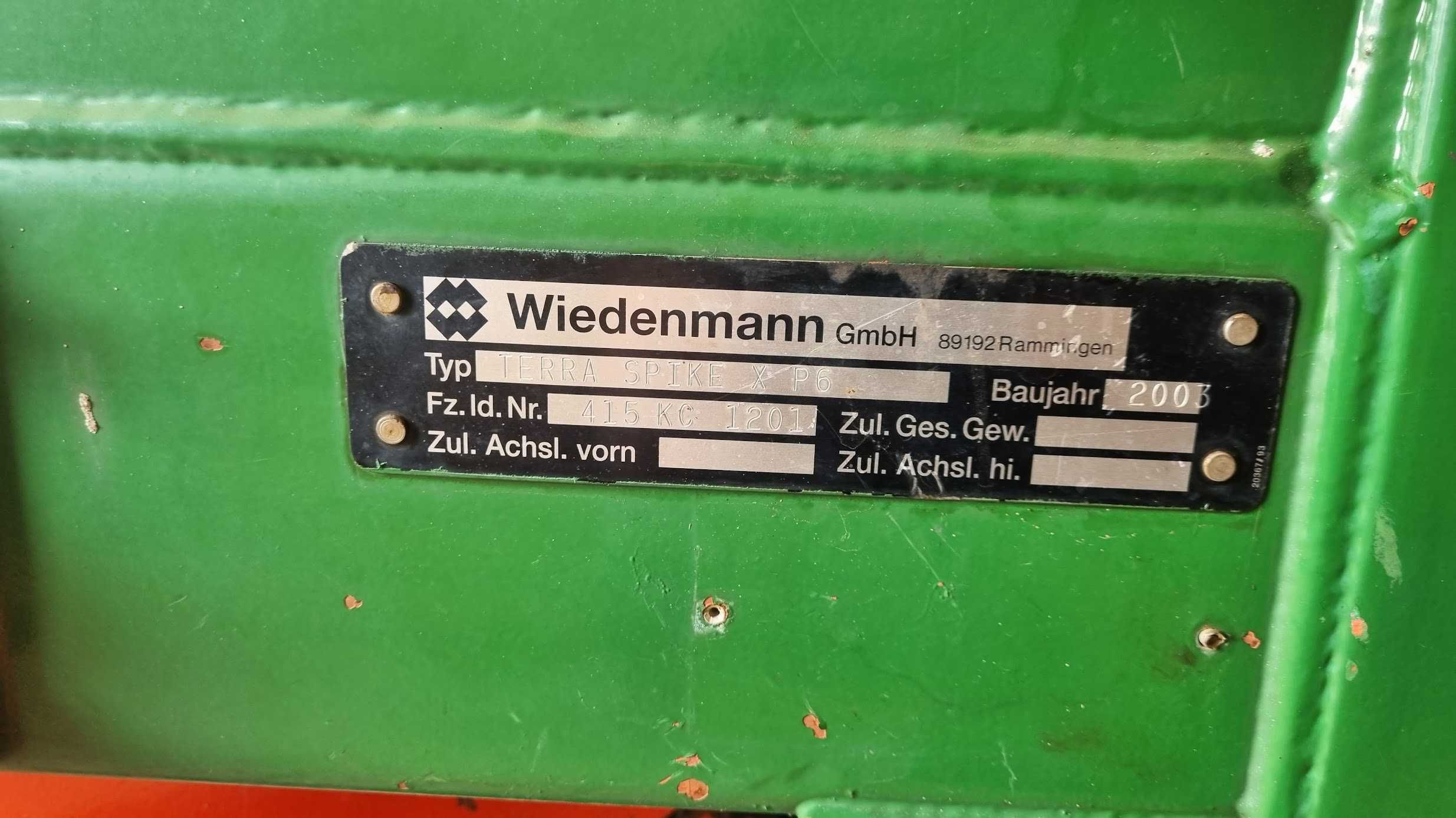 Aerator Wiedenmann XP6