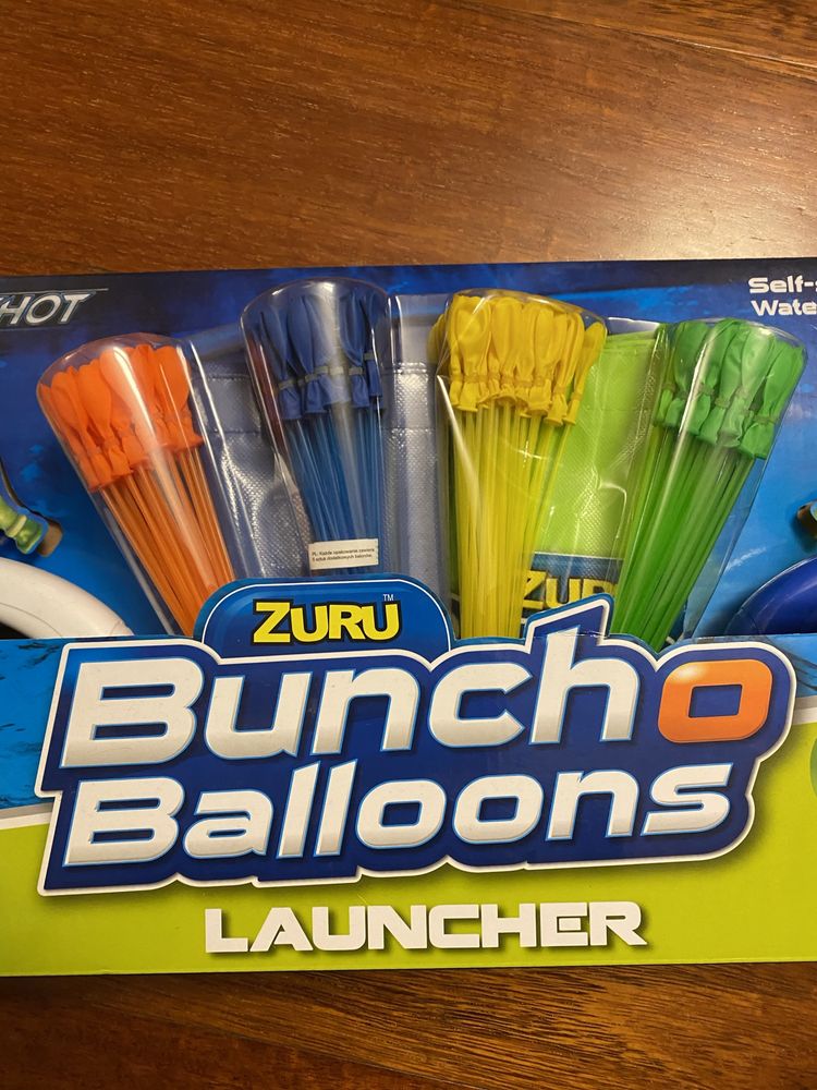 Balony na wodę i katapulty Buncho ballons launcher zuru wielkanoc