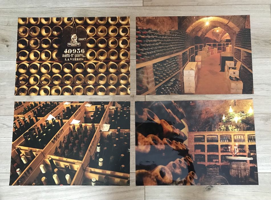 Wino - obrazki z kalendarza do oprawy 12 szt.