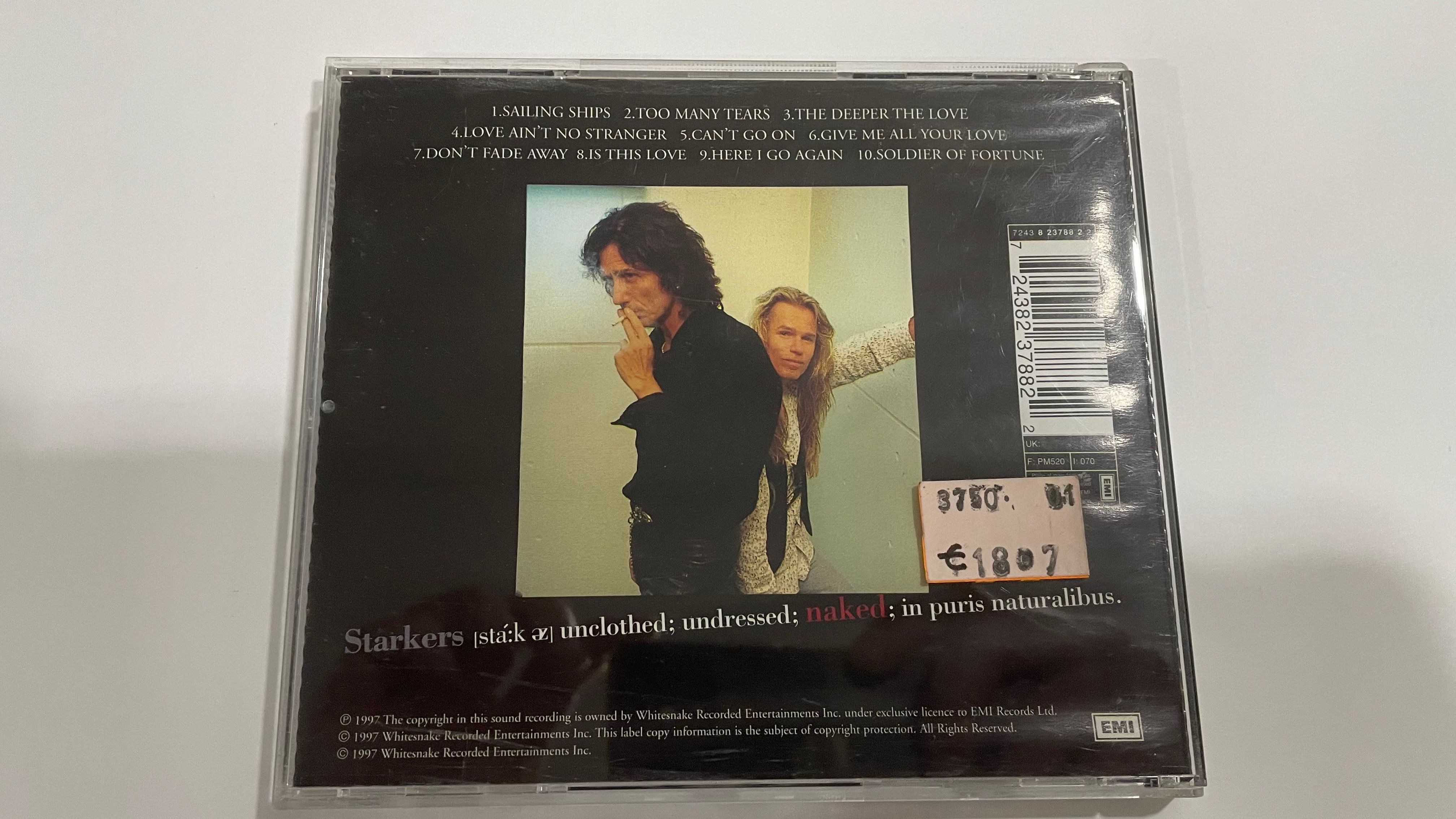 Whitesnake ‎– Starkers In Tokyo - cd