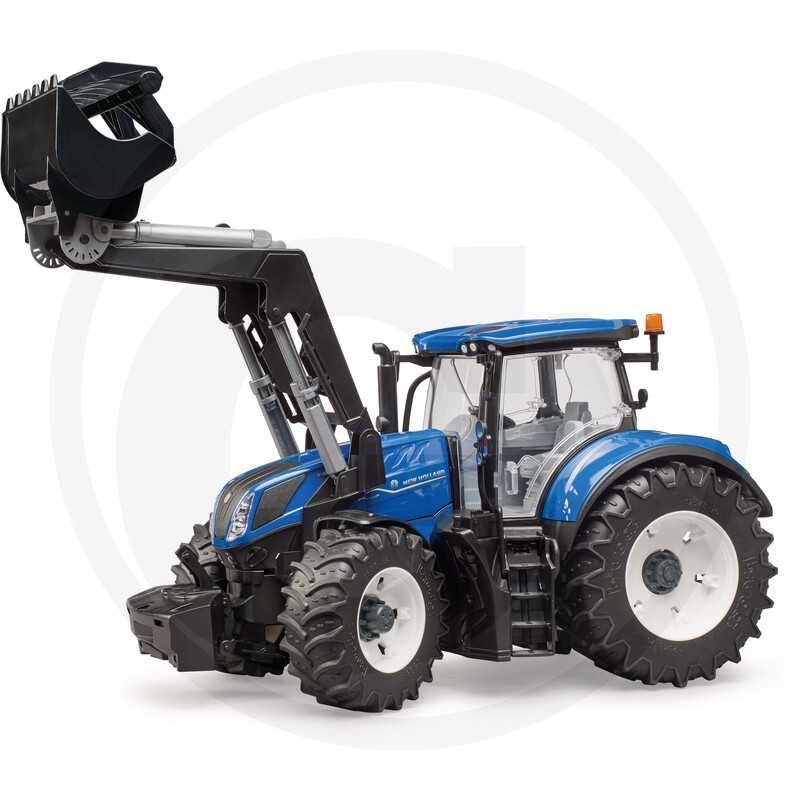 Bruder 03121 traktor New Holland T7 z ładowaczem zdejmowane koła