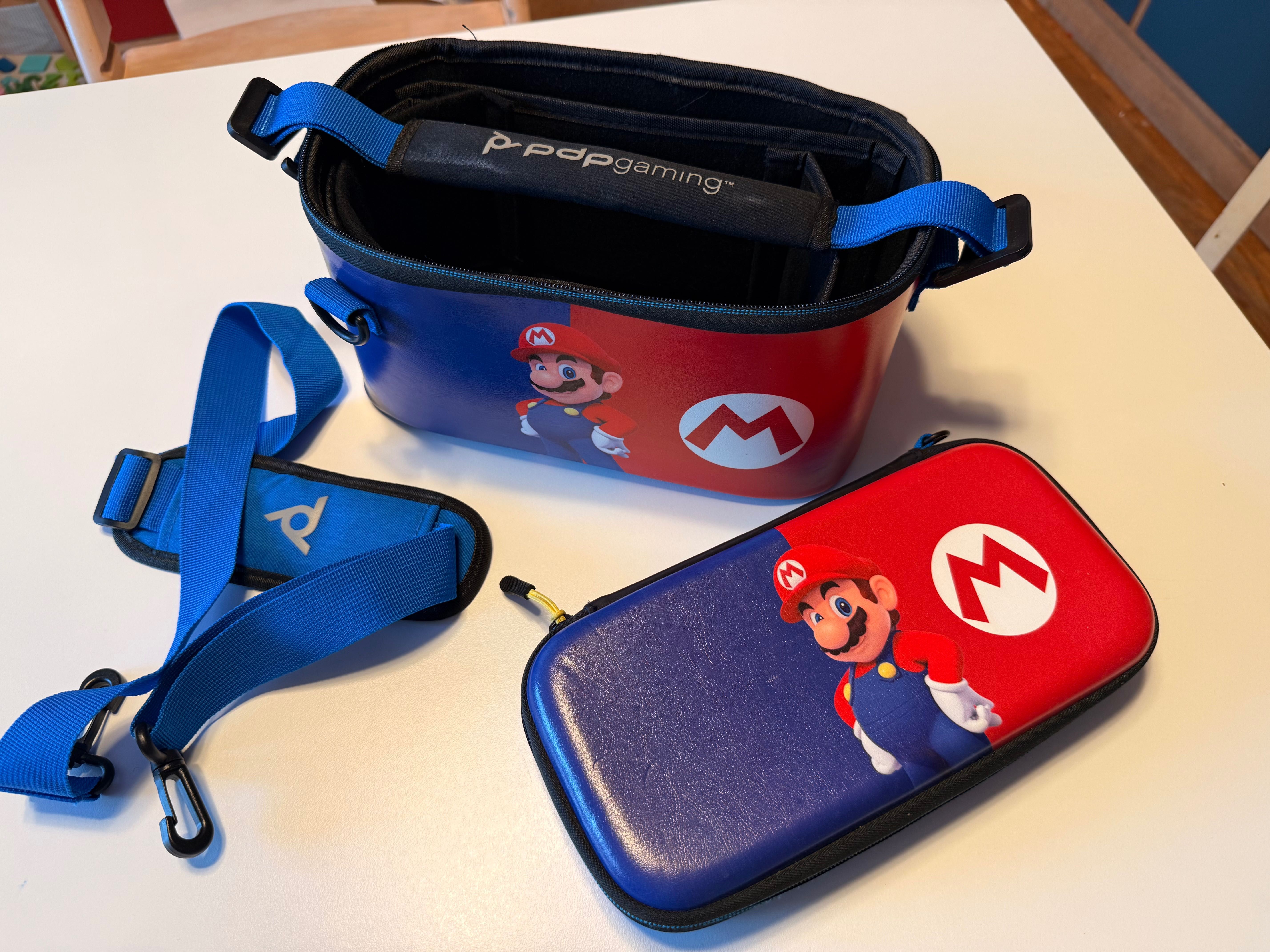 PDP Switch walizka oraz etui Mario