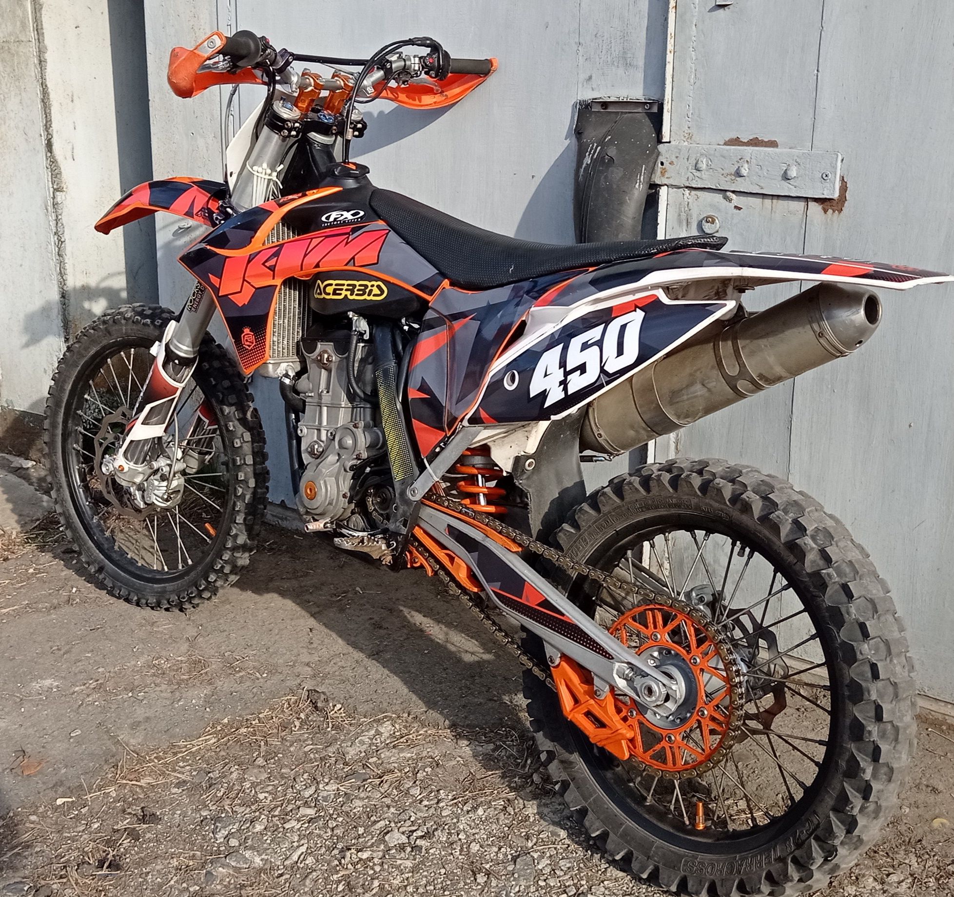 Мотоцикл  KTM 450 SX-F -(2011)