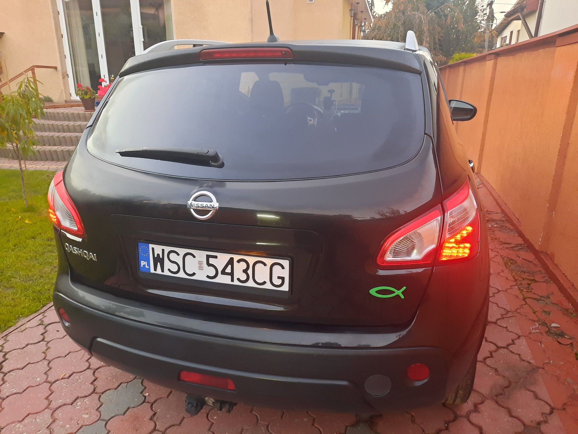 Qashqai 1,6 gaz hak 2013 automat wyjeżdżam duży upust