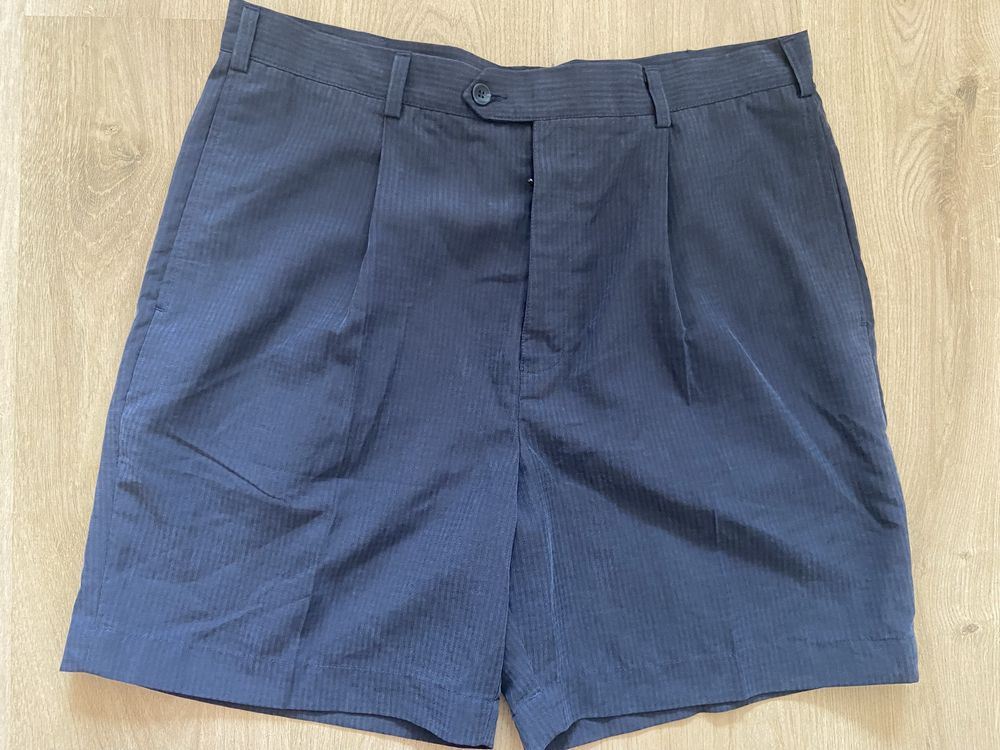 Marks & Spencer granatowe 36 XXL męskie krótkie spodenki szorty lyocel