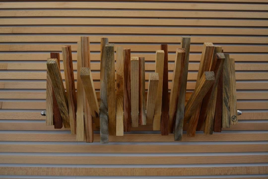 Peças em madeira para decoração